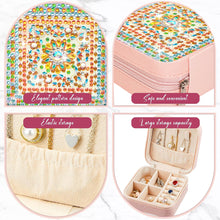 Load image into Gallery viewer, Special Shape Mandala Diamond Painting Jewelry Storage Box for Women Girls
