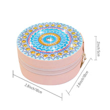 Load image into Gallery viewer, Special Shape Mandala Diamond Painting Jewelry Storage Box for Women Girls
