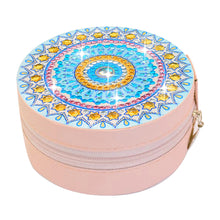 Load image into Gallery viewer, Special Shape Mandala Diamond Painting Jewelry Storage Box for Women Girls
