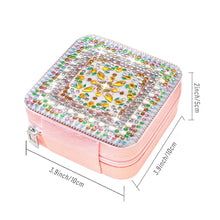 Load image into Gallery viewer, Special Shape Mandala Diamond Painting Jewelry Storage Box for Women Girls

