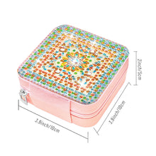 Load image into Gallery viewer, Special Shape Mandala Diamond Painting Jewelry Storage Box for Women Girls
