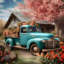 Load image into Gallery viewer, Diamond Painting - Full Round - Village classic car (30*30CM)
