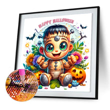 Load image into Gallery viewer, Diamond Painting - Full Round - Halloween monster (30*30CM)
