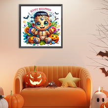 Load image into Gallery viewer, Diamond Painting - Full Round - Halloween monster (30*30CM)
