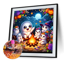 Load image into Gallery viewer, Diamond Painting - Full Round - Halloween ghost (30*30CM)
