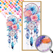 Load image into Gallery viewer, AB Diamond Painting - Full Round - Watercolor style beautiful dream catcher (30*80CM)
