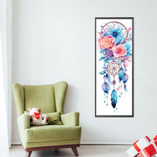 Load image into Gallery viewer, AB Diamond Painting - Full Round - Watercolor style beautiful dream catcher (30*80CM)
