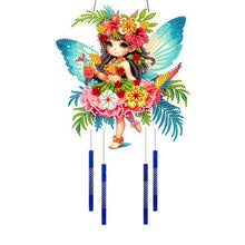 Load image into Gallery viewer, Summer Girl Double Sided Acrylic Special Shape DIY Diamond Painting Wind Chime
