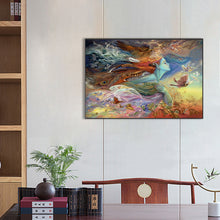 Load image into Gallery viewer, Diamond Painting - Full Square - Flying bird woman (60*40CM)
