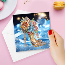 Load image into Gallery viewer, Diamond Painting Greeting Cards DIY 5D Rhinestone Arts Greetings Birthday Cards

