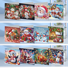 Load image into Gallery viewer, Diamond Painting Greeting Cards DIY 5D Rhinestone Arts Greetings Birthday Cards
