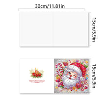 Load image into Gallery viewer, Diamond Painting Greeting Cards DIY 5D Rhinestone Arts Greetings Birthday Cards
