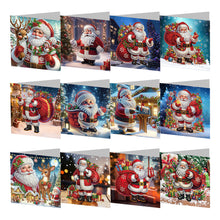 Load image into Gallery viewer, Diamond Painting Greeting Cards DIY 5D Rhinestone Arts Greetings Birthday Cards
