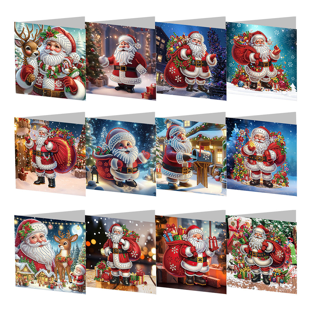 Diamond Painting Greeting Cards DIY 5D Rhinestone Arts Greetings Birthday Cards
