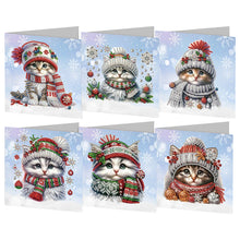Load image into Gallery viewer, Diamond Painting Greeting Cards DIY 5D Rhinestone Arts Greetings Birthday Cards
