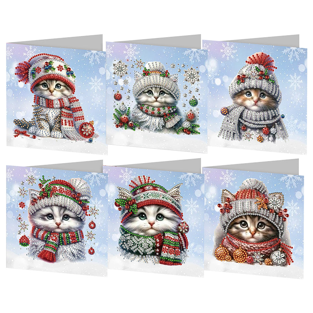 Diamond Painting Greeting Cards DIY 5D Rhinestone Arts Greetings Birthday Cards