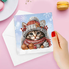 Load image into Gallery viewer, Diamond Painting Greeting Cards DIY 5D Rhinestone Arts Greetings Birthday Cards
