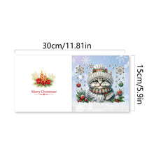Load image into Gallery viewer, Diamond Painting Greeting Cards DIY 5D Rhinestone Arts Greetings Birthday Cards
