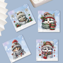 Load image into Gallery viewer, Diamond Painting Greeting Cards DIY 5D Rhinestone Arts Greetings Birthday Cards
