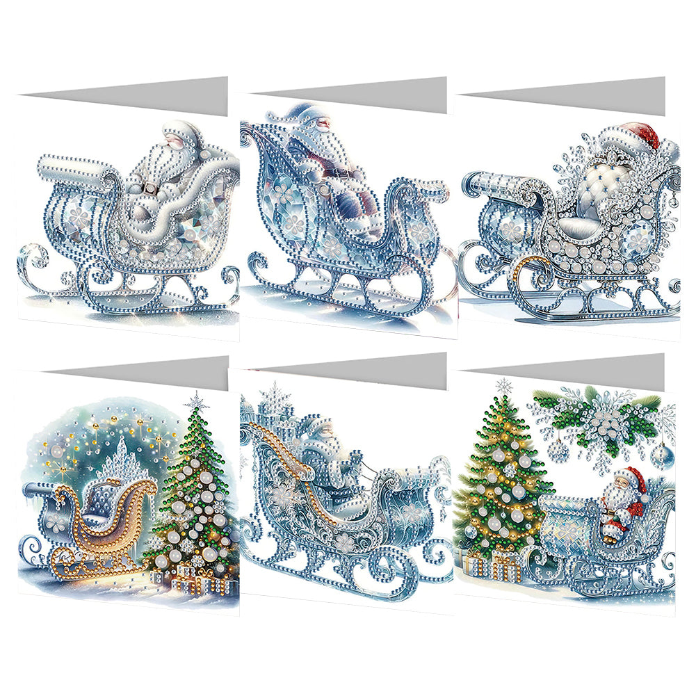 Diamond Painting Greeting Cards DIY 5D Rhinestone Arts Greetings Birthday Cards