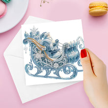 Load image into Gallery viewer, Diamond Painting Greeting Cards DIY 5D Rhinestone Arts Greetings Birthday Cards
