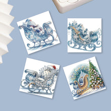 Load image into Gallery viewer, Diamond Painting Greeting Cards DIY 5D Rhinestone Arts Greetings Birthday Cards
