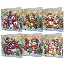 Load image into Gallery viewer, Diamond Painting Greeting Cards DIY 5D Rhinestone Arts Greetings Birthday Cards
