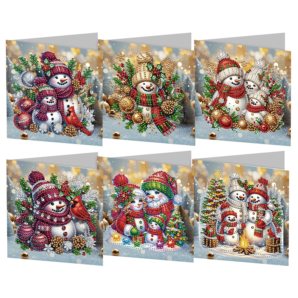 Diamond Painting Greeting Cards DIY 5D Rhinestone Arts Greetings Birthday Cards