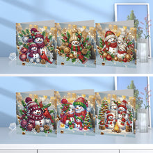 Load image into Gallery viewer, Diamond Painting Greeting Cards DIY 5D Rhinestone Arts Greetings Birthday Cards
