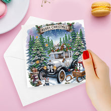 Load image into Gallery viewer, Diamond Painting Greeting Cards DIY 5D Rhinestone Arts Greetings Birthday Cards
