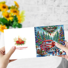 Load image into Gallery viewer, Diamond Painting Greeting Cards DIY 5D Rhinestone Arts Greetings Birthday Cards
