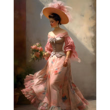Load image into Gallery viewer, Diamond Painting - Full Round - Elegant woman (30*40CM)
