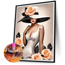 Load image into Gallery viewer, Diamond Painting - Full Round - Elegant woman (30*40CM)
