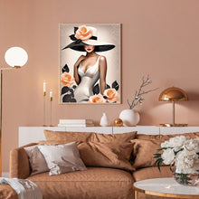 Load image into Gallery viewer, Diamond Painting - Full Round - Elegant woman (30*40CM)

