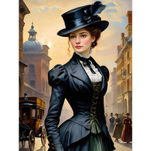 Load image into Gallery viewer, Diamond Painting - Full Round - Elegant woman (30*40CM)
