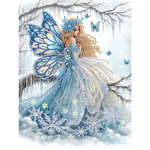 Load image into Gallery viewer, Diamond Painting - Partial Special Shaped - Elf girl (30*40CM)
