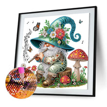 Load image into Gallery viewer, Diamond Painting - Partial Special Shaped - Flower gnome (30*30CM)
