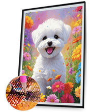 Load image into Gallery viewer, Diamond Painting - Full Square - White dog (50*70CM)
