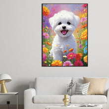 Load image into Gallery viewer, Diamond Painting - Full Square - White dog (50*70CM)
