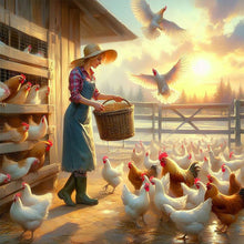 Load image into Gallery viewer, Diamond Painting - Full Square - Poultry (30*30CM)
