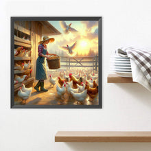 Load image into Gallery viewer, Diamond Painting - Full Square - Poultry (30*30CM)
