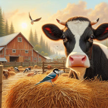 Load image into Gallery viewer, Diamond Painting - Full Square - Cow (30*30CM)
