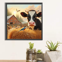 Load image into Gallery viewer, Diamond Painting - Full Square - Cow (30*30CM)
