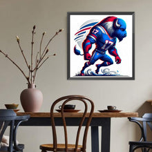 Load image into Gallery viewer, Diamond Painting - Full Round - Buffalo Bills (40*40CM)
