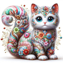 Load image into Gallery viewer, Diamond Painting - Full Round - Cat (40*40CM)
