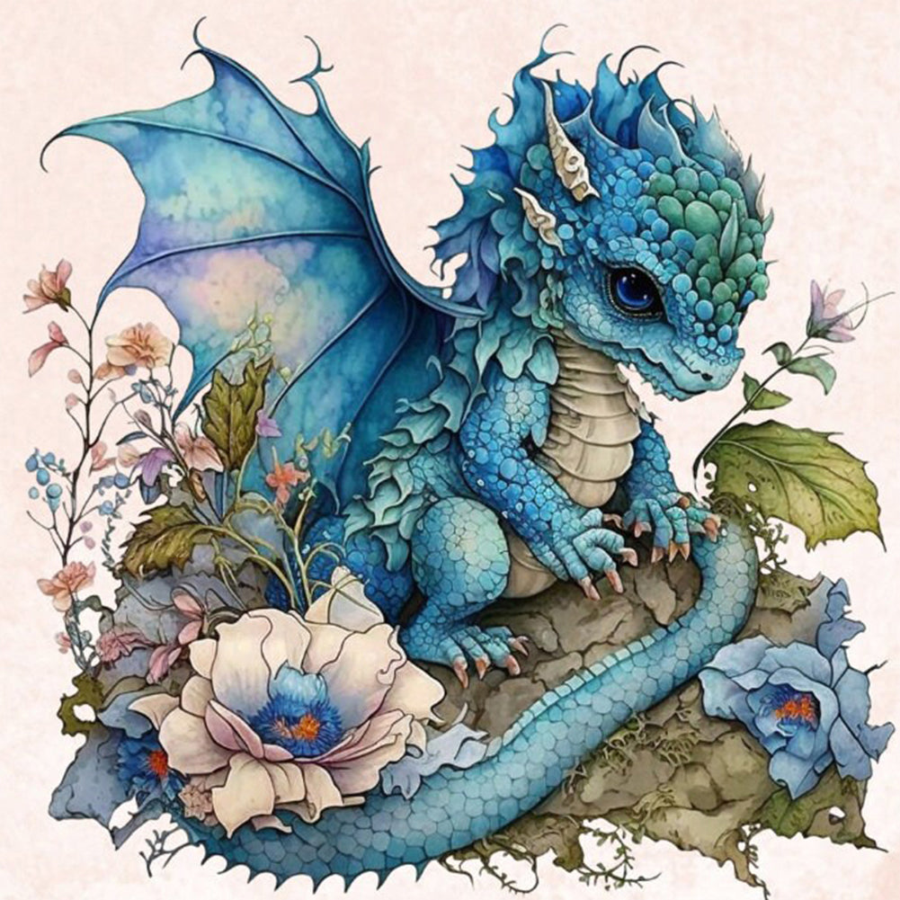 Diamond Painting - Full Round - Dinosaur (40*40CM)