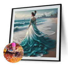 Load image into Gallery viewer, Diamond Painting - Full Round - Gorgeous skirt girl (40*40CM)
