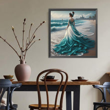 Load image into Gallery viewer, Diamond Painting - Full Round - Gorgeous skirt girl (40*40CM)
