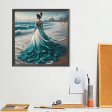 Load image into Gallery viewer, Diamond Painting - Full Round - Gorgeous skirt girl (40*40CM)
