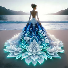 Load image into Gallery viewer, Diamond Painting - Full Round - Gorgeous skirt girl (40*40CM)
